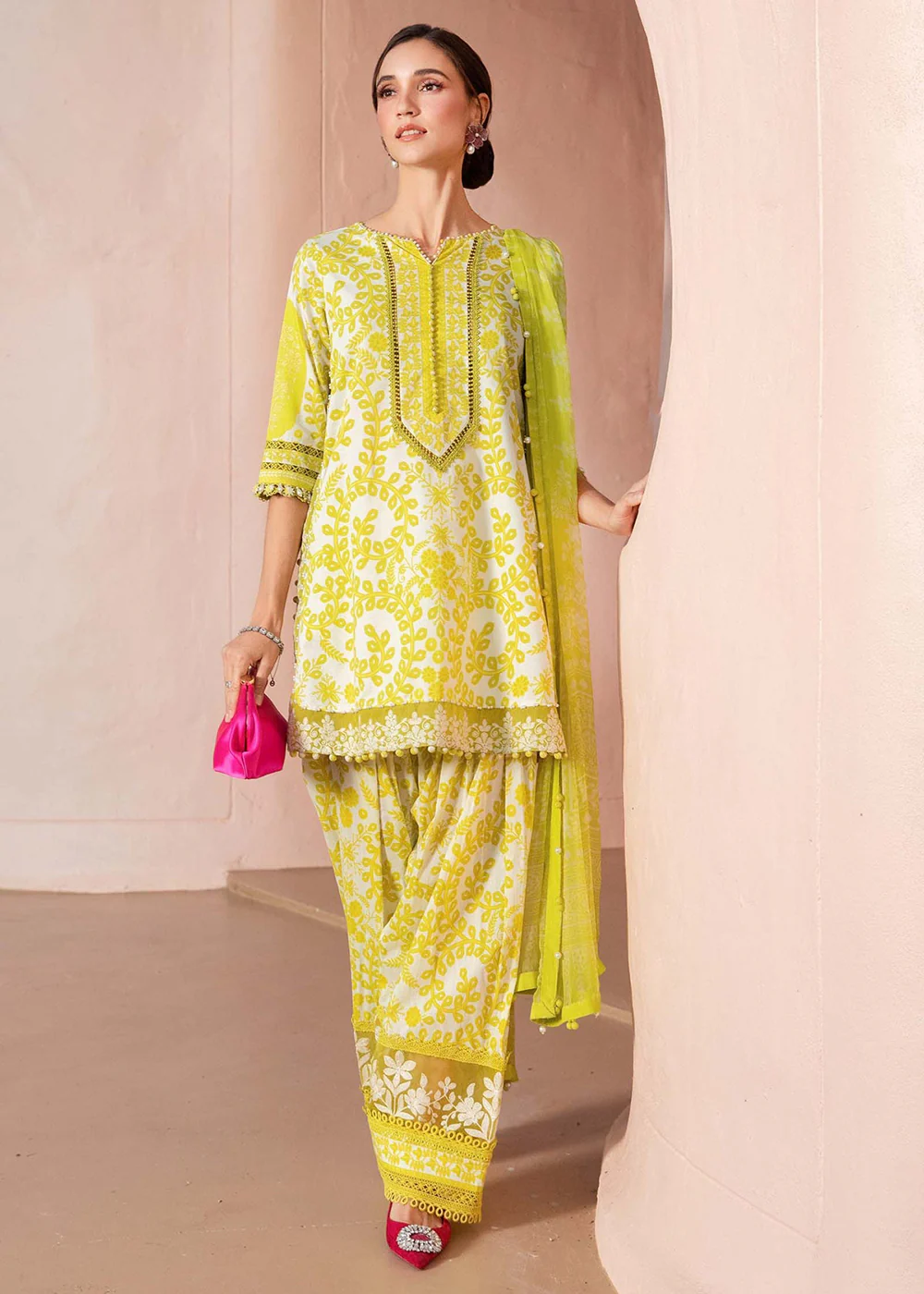 M.Prints Spring Summer Lawn '25 by Maria B | MPT-2504-A - Image 5