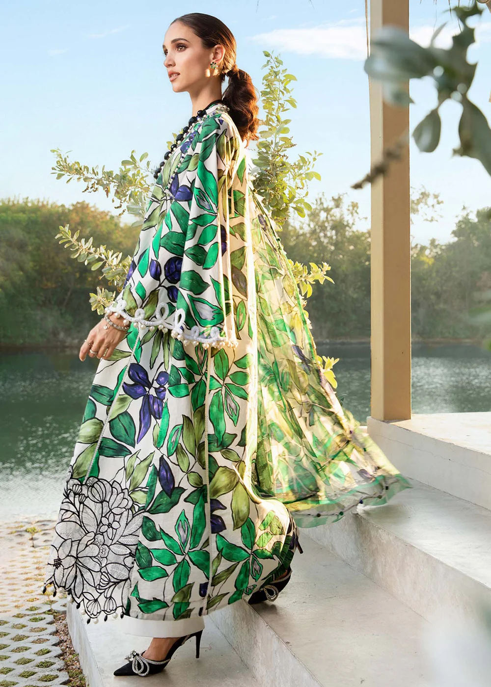 M.Prints Spring Summer Lawn '25 by Maria B | MPT-2505-A - Image 3
