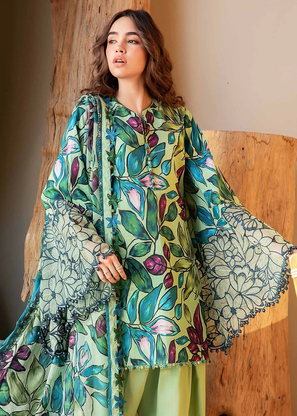 M.Prints Spring Summer Lawn '25 by Maria B | MPT-2505-B - Image 2