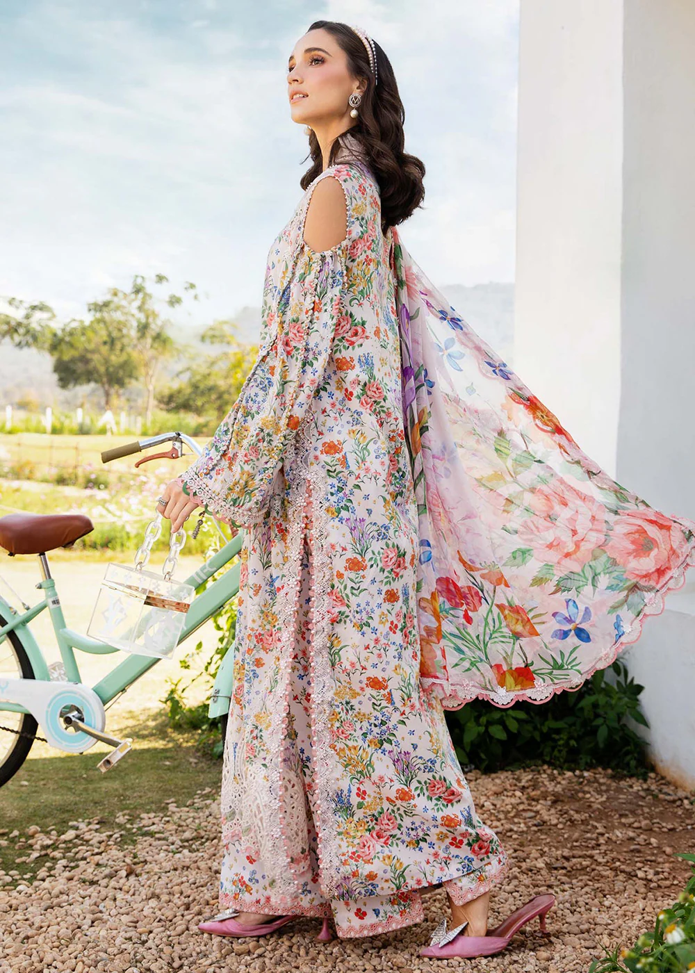 M.Prints Spring Summer Lawn '25 by Maria B | MPT-2507-A - Image 3