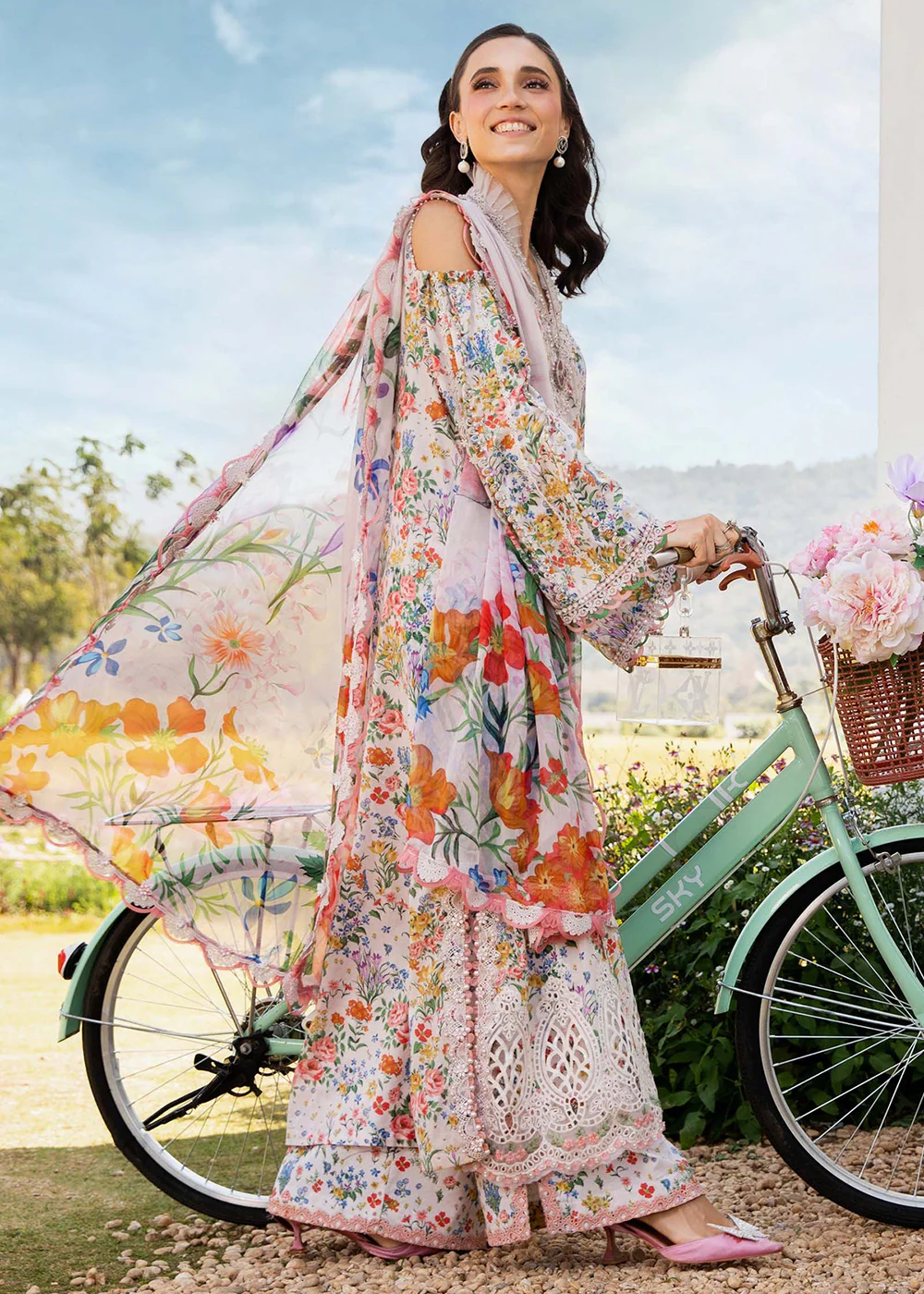 M.Prints Spring Summer Lawn '25 by Maria B | MPT-2507-A - Image 7