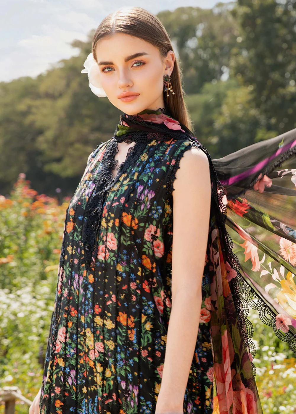 M.Prints Spring Summer Lawn '25 by Maria B | MPT-2507-B - Image 2