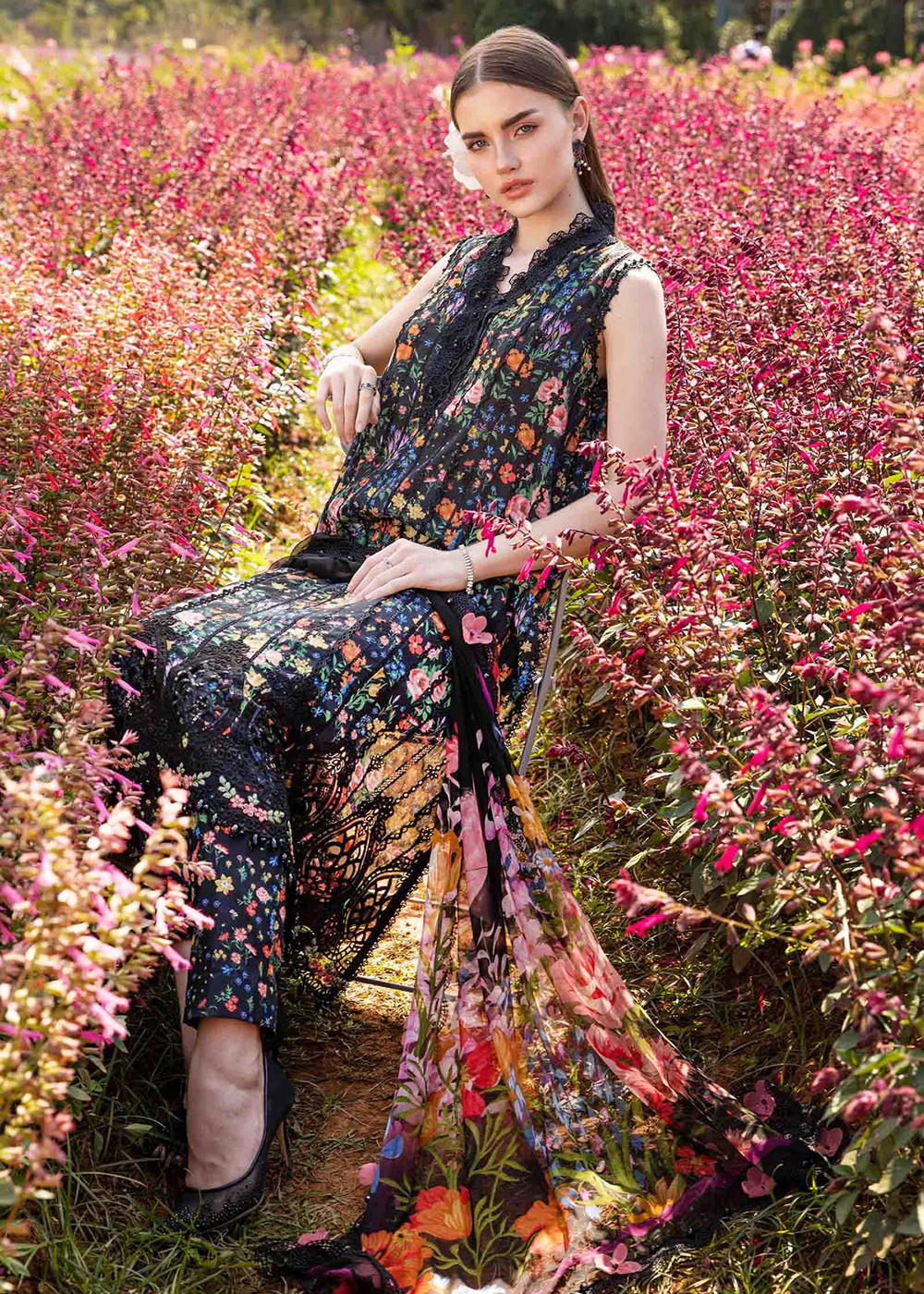 M.Prints Spring Summer Lawn '25 by Maria B | MPT-2507-B - Image 3
