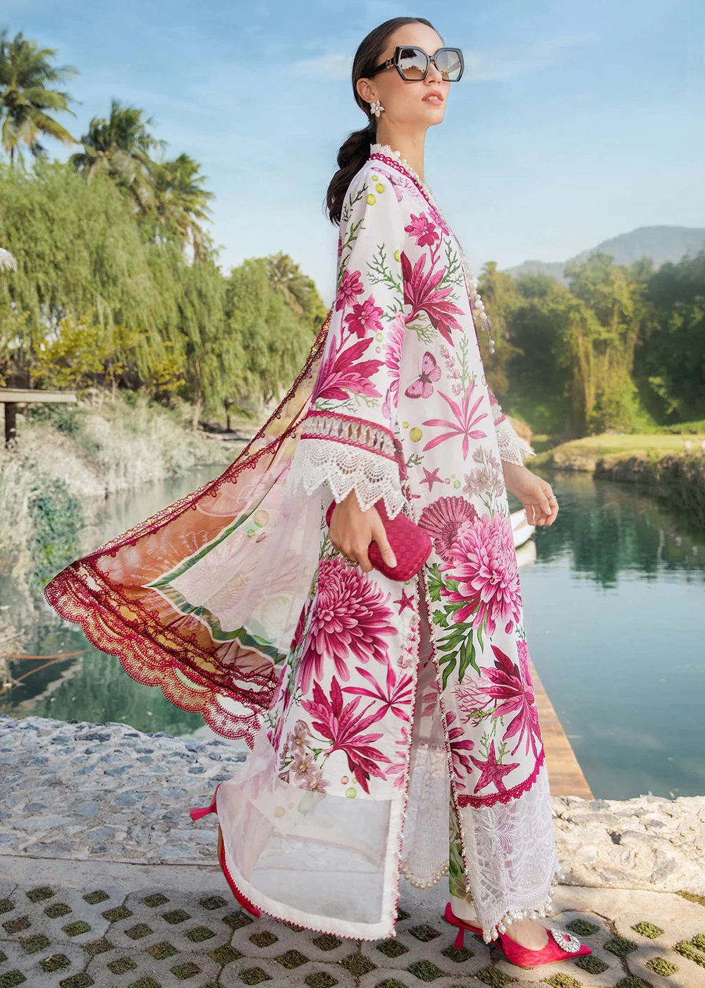M.Prints Spring Summer Lawn '25 by Maria B | MPT-2510-A - Image 3