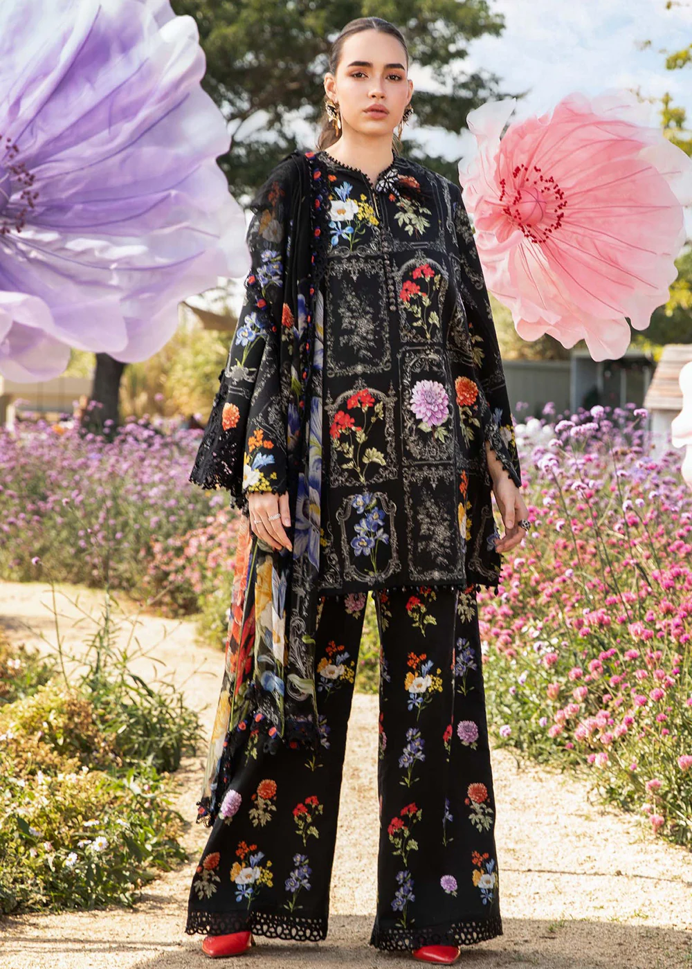M.Prints Spring Summer Lawn '25 by Maria B | MPT-2511-B - Image 5