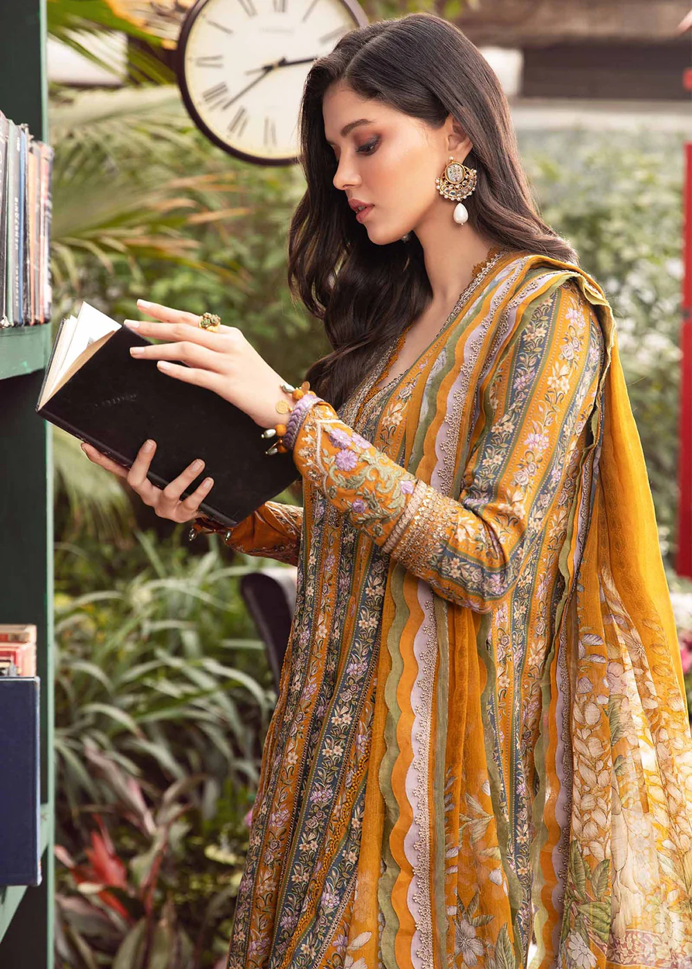 M.Prints Spring Summer Lawn Edit '24 by Maria B | MPT-2107-A - Image 3