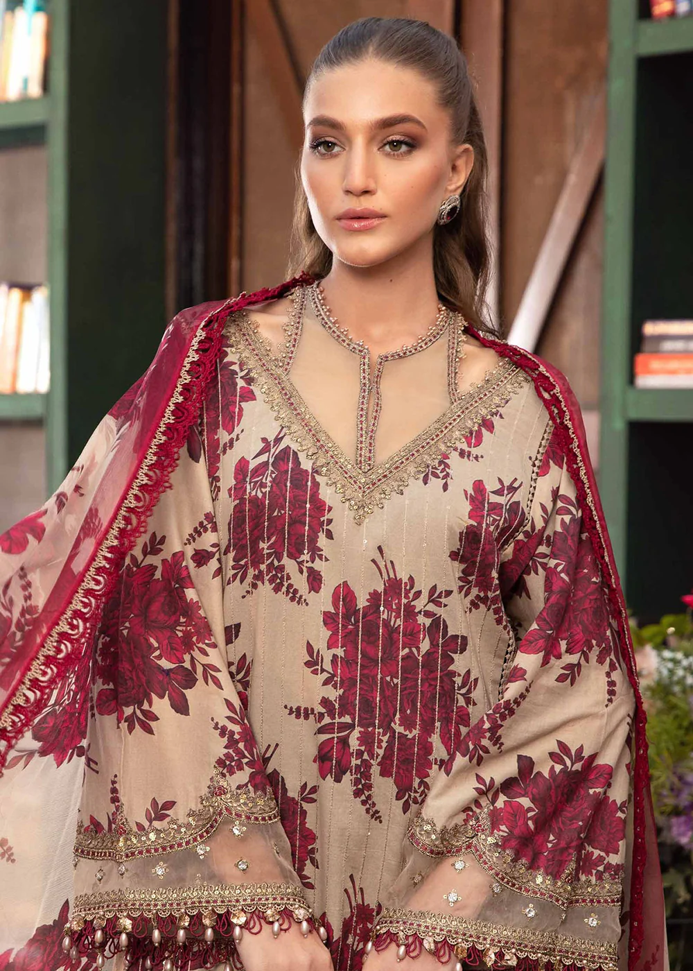 M.Prints Spring Summer Lawn Edit '24 by Maria B | MPT-2110-A - Image 4