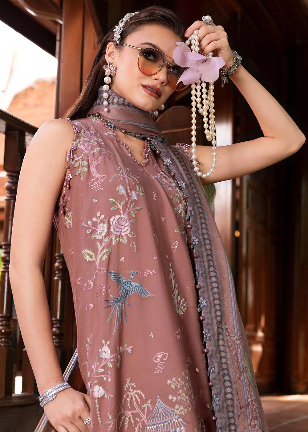 M Prints Winter Collection '25 by Maria B | MPT-2801-A - Image 2