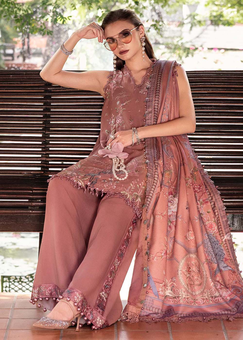 M Prints Winter Collection '25 by Maria B | MPT-2801-A - Image 4