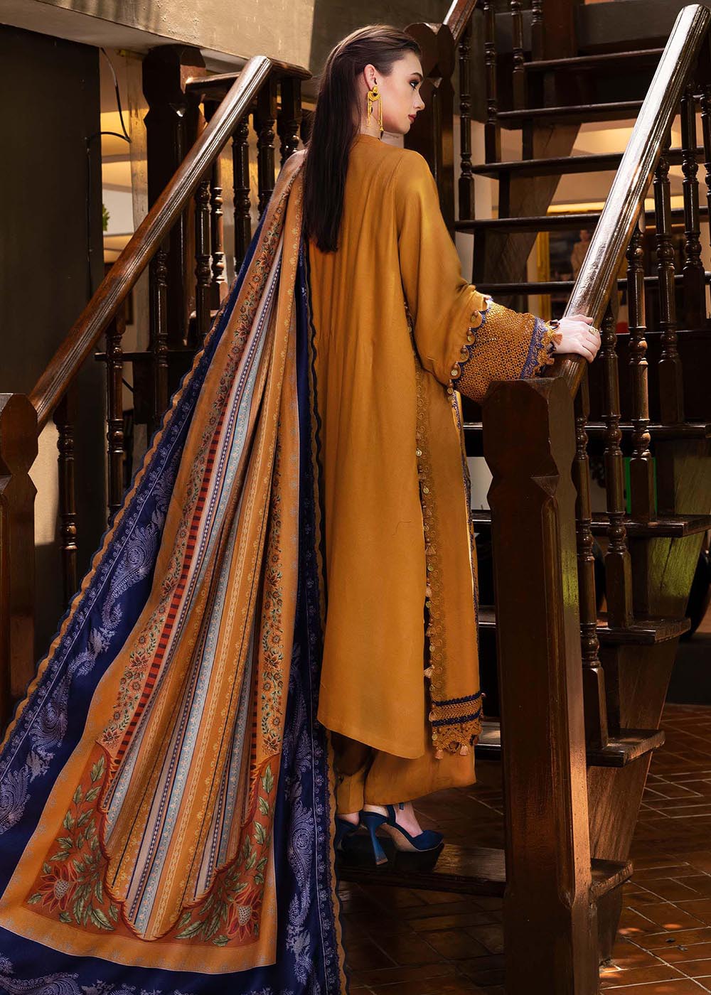 M Prints Winter Collection '25 by Maria B | MPT-2803-A - Image 3