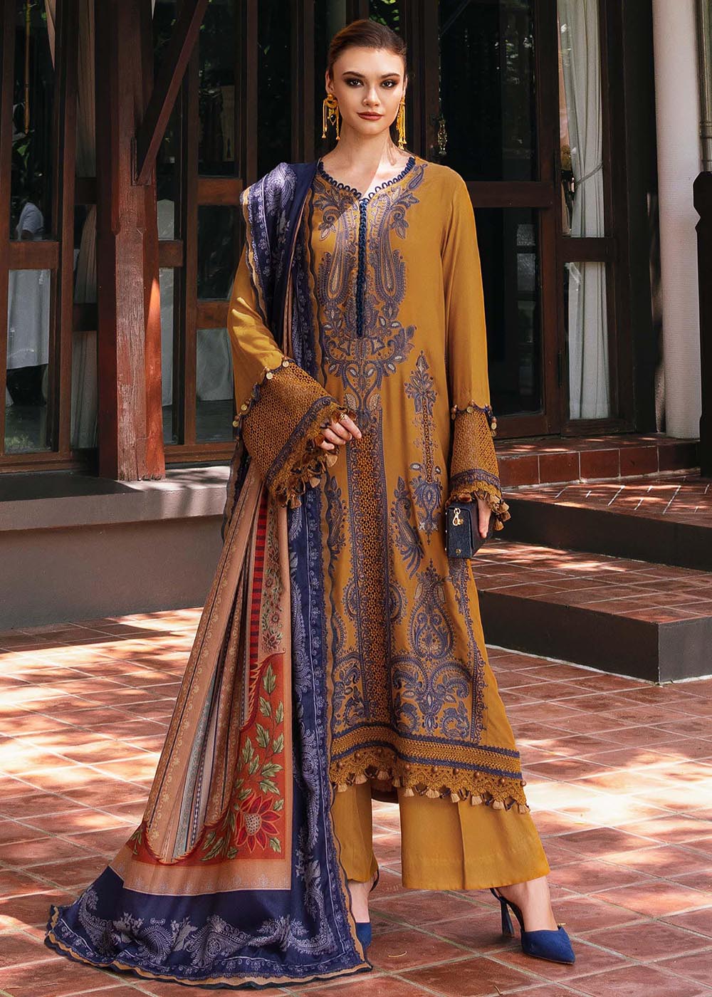 M Prints Winter Collection '25 by Maria B | MPT-2803-A - Image 6