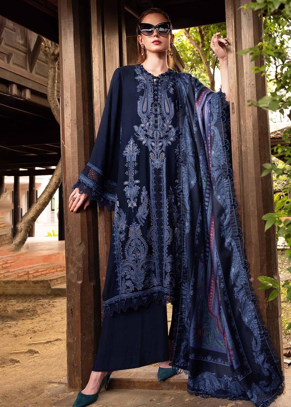 M Prints Winter Collection '25 by Maria B | MPT-2803-B