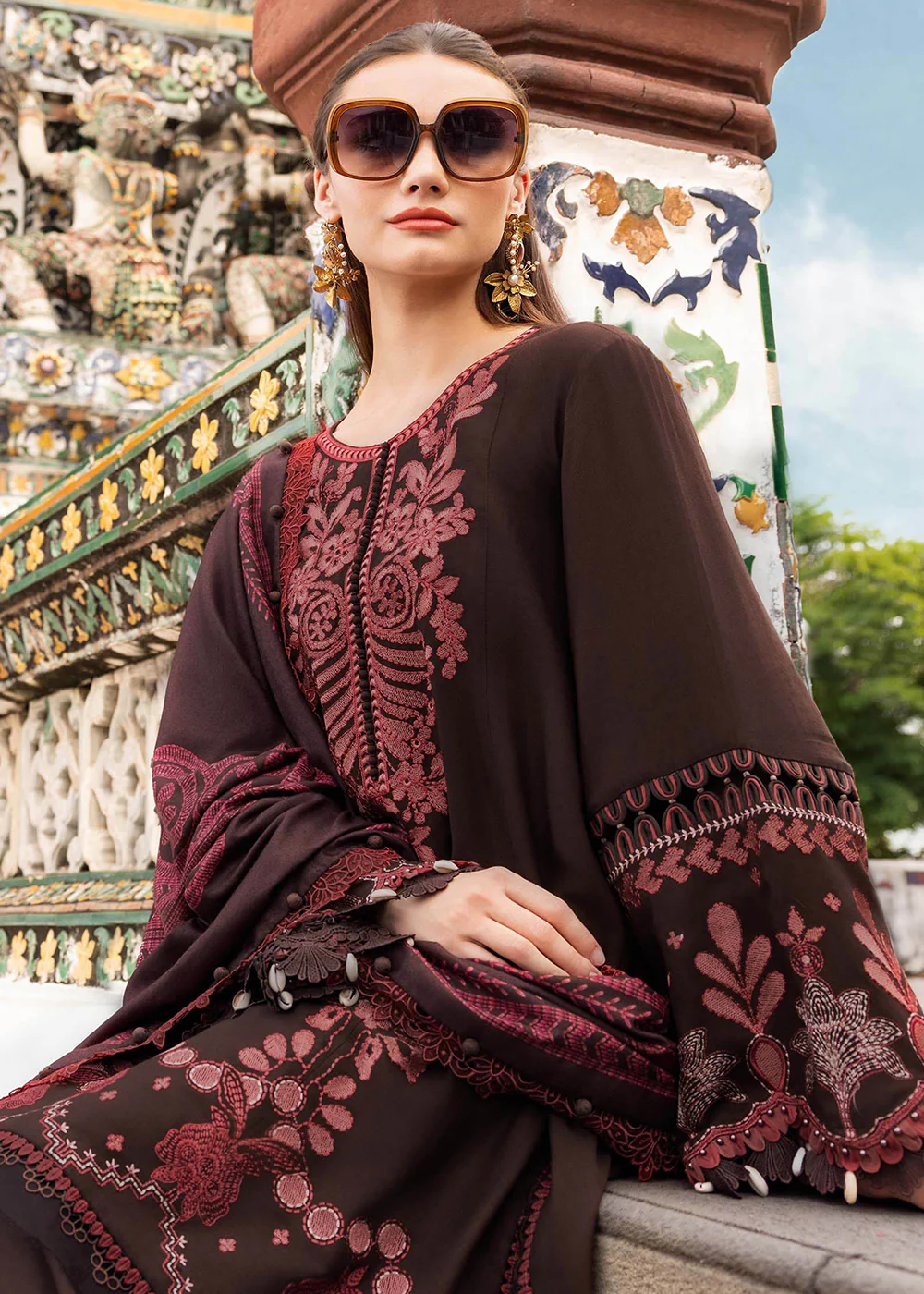 M Prints Winter Collection '25 by Maria B | MPT-2804-A - Image 3