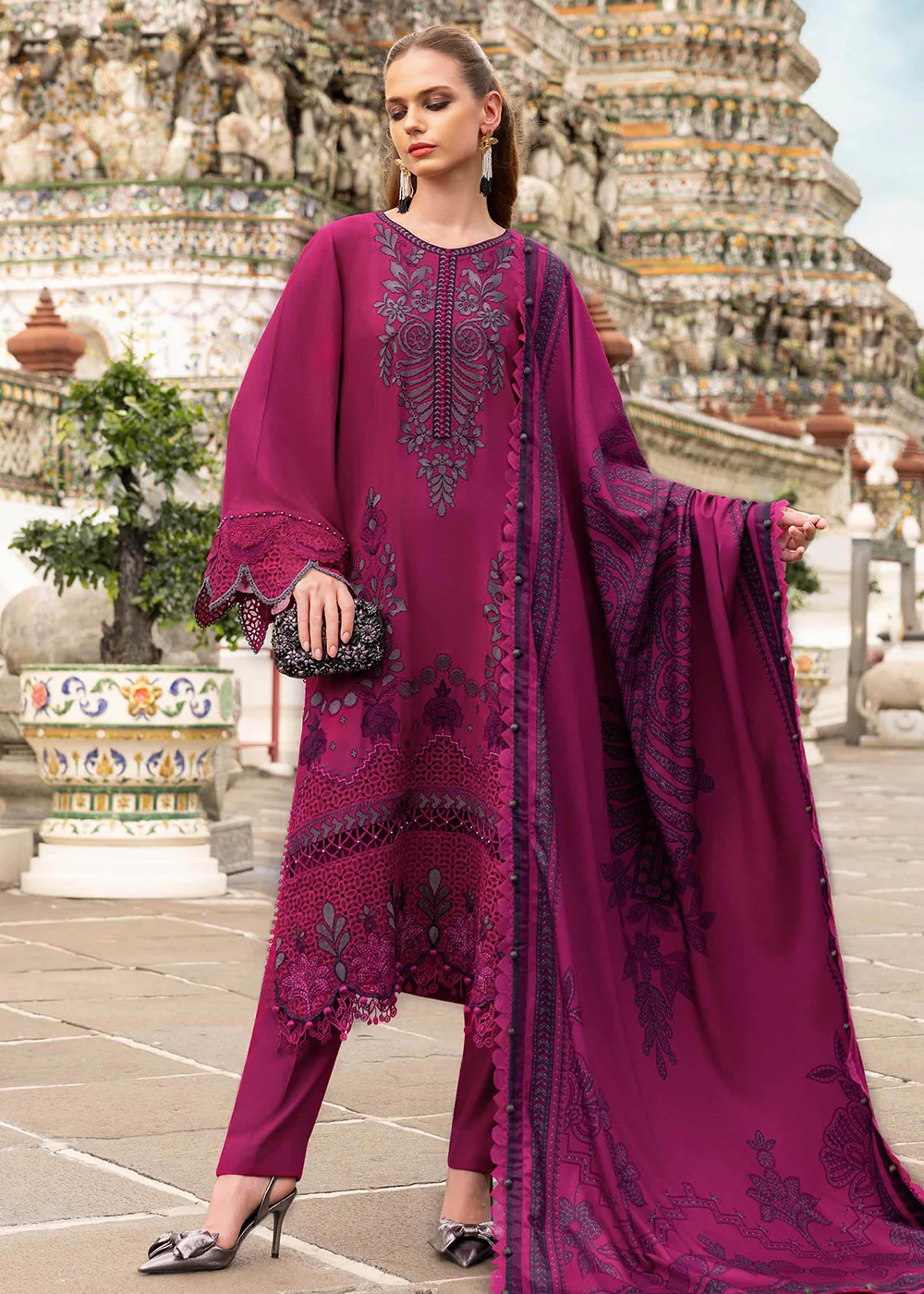 M Prints Winter Collection '25 by Maria B | MPT-2804-B
