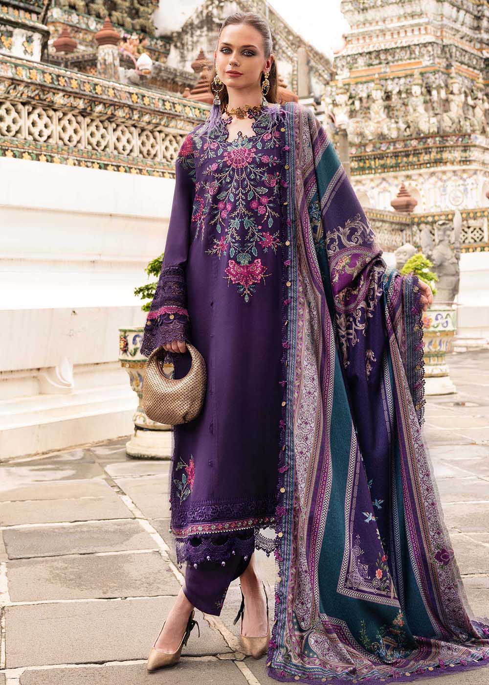 M Prints Winter Collection '25 by Maria B | MPT-2805-B
