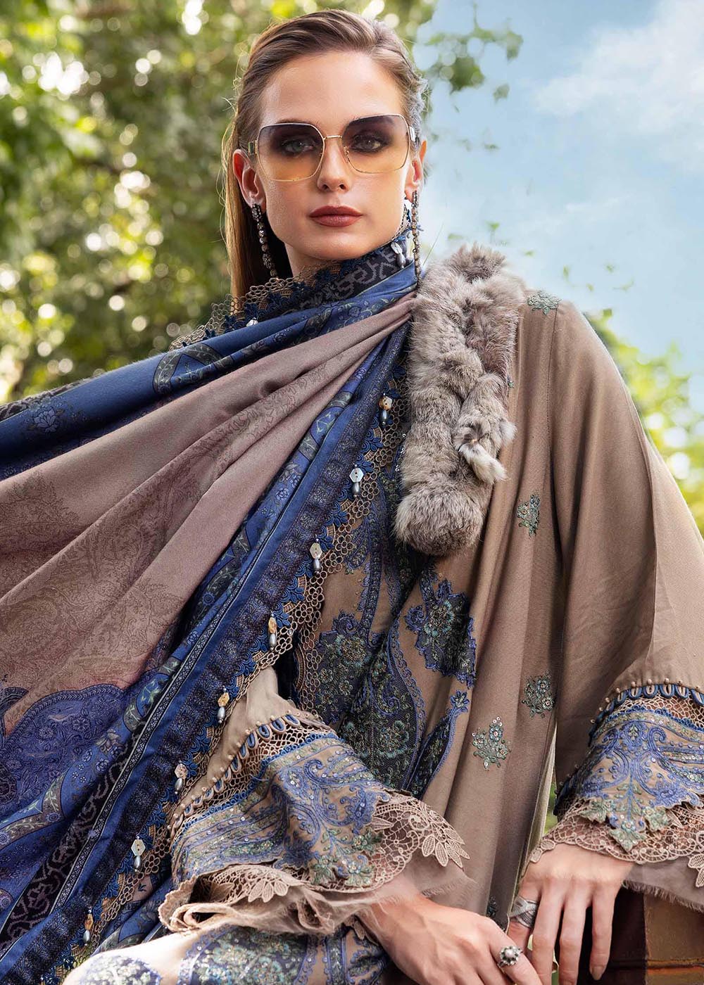 M Prints Winter Collection '25 by Maria B | MPT-2806-A - Image 2