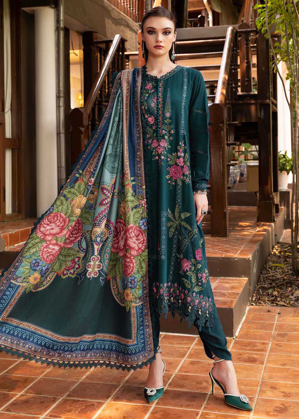 M Prints Winter Collection '25 by Maria B | MPT-2807-B - Image 5