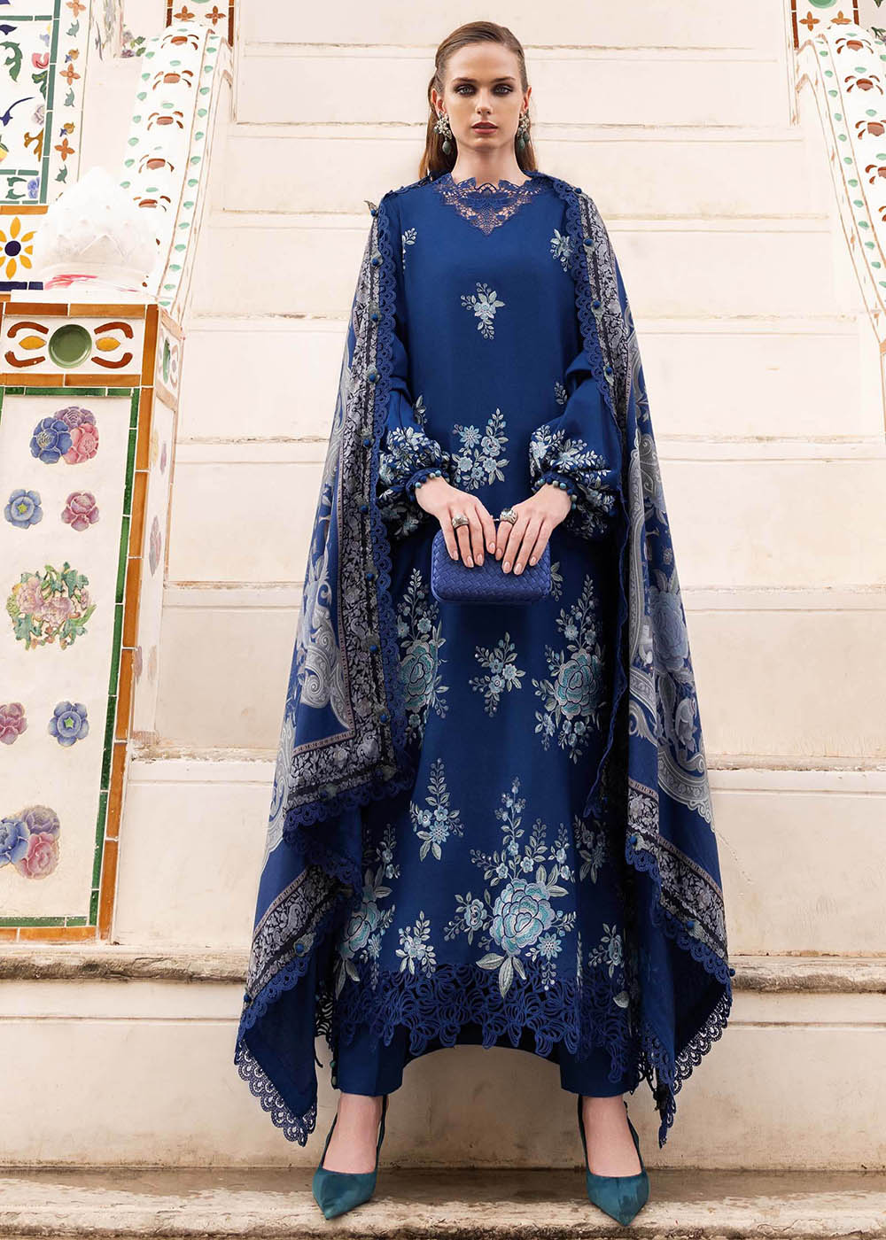 M Prints Winter Collection '25 by Maria B | MPT-2808-B - Image 5