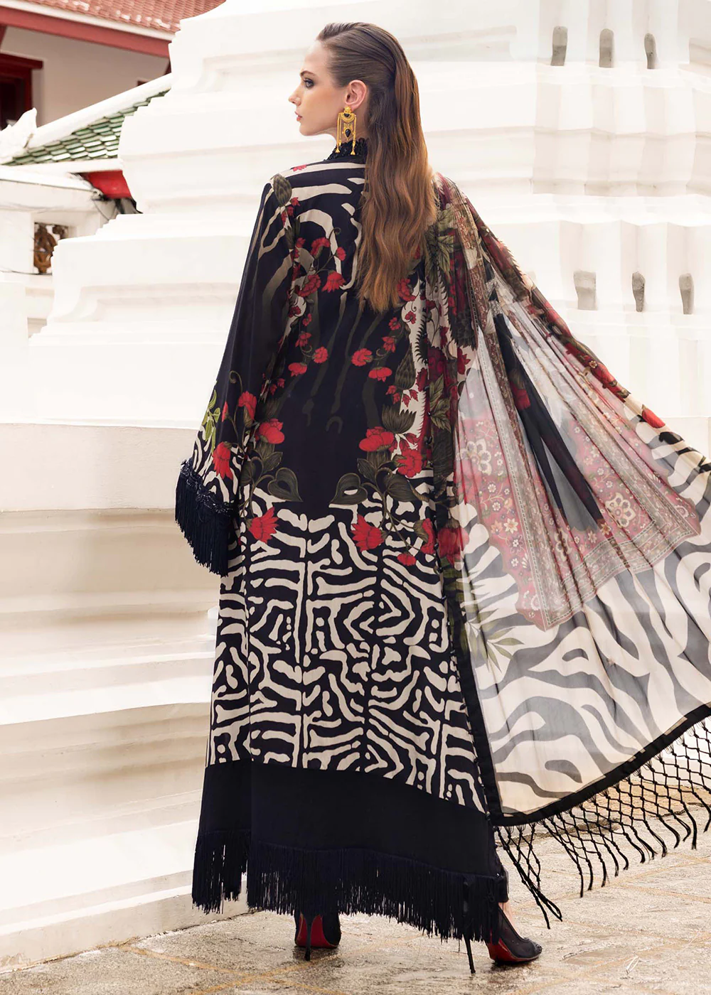 M Prints Winter Collection '25 by Maria B | MPT-2810-B - Image 3