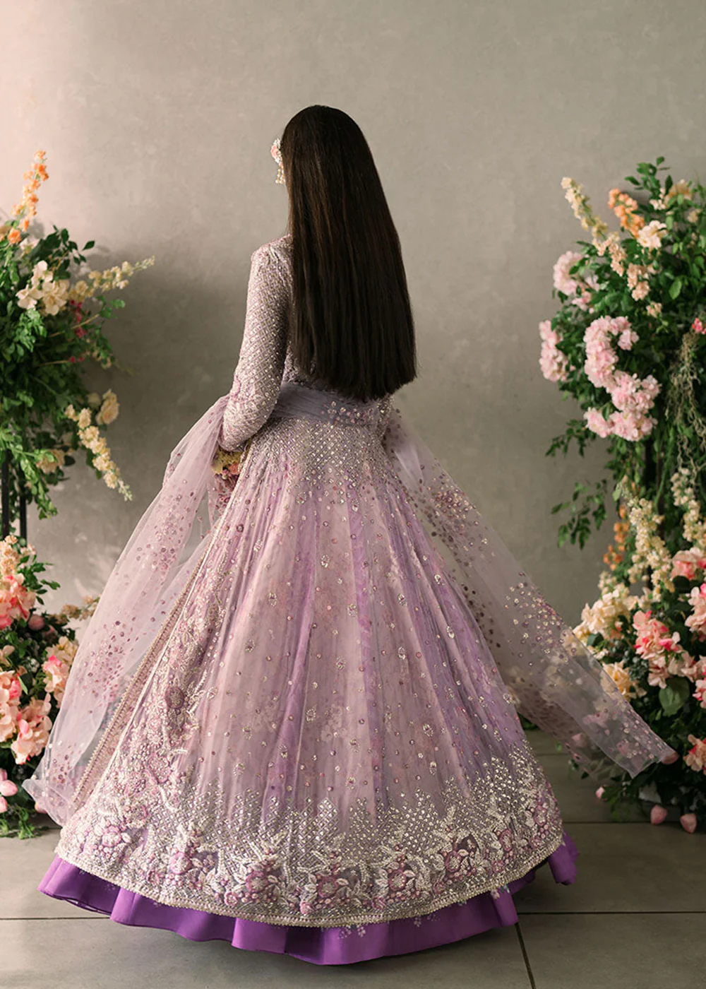 Mastani Evening Luxury Chiffon '24 by Mushq | Alyana - Image 3