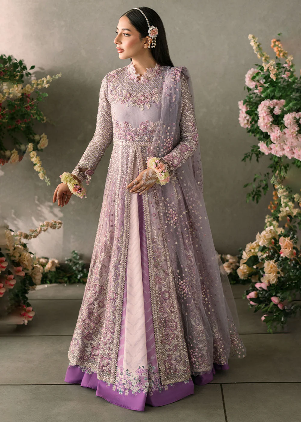 Mastani Evening Luxury Chiffon '24 by Mushq | Alyana - Image 7
