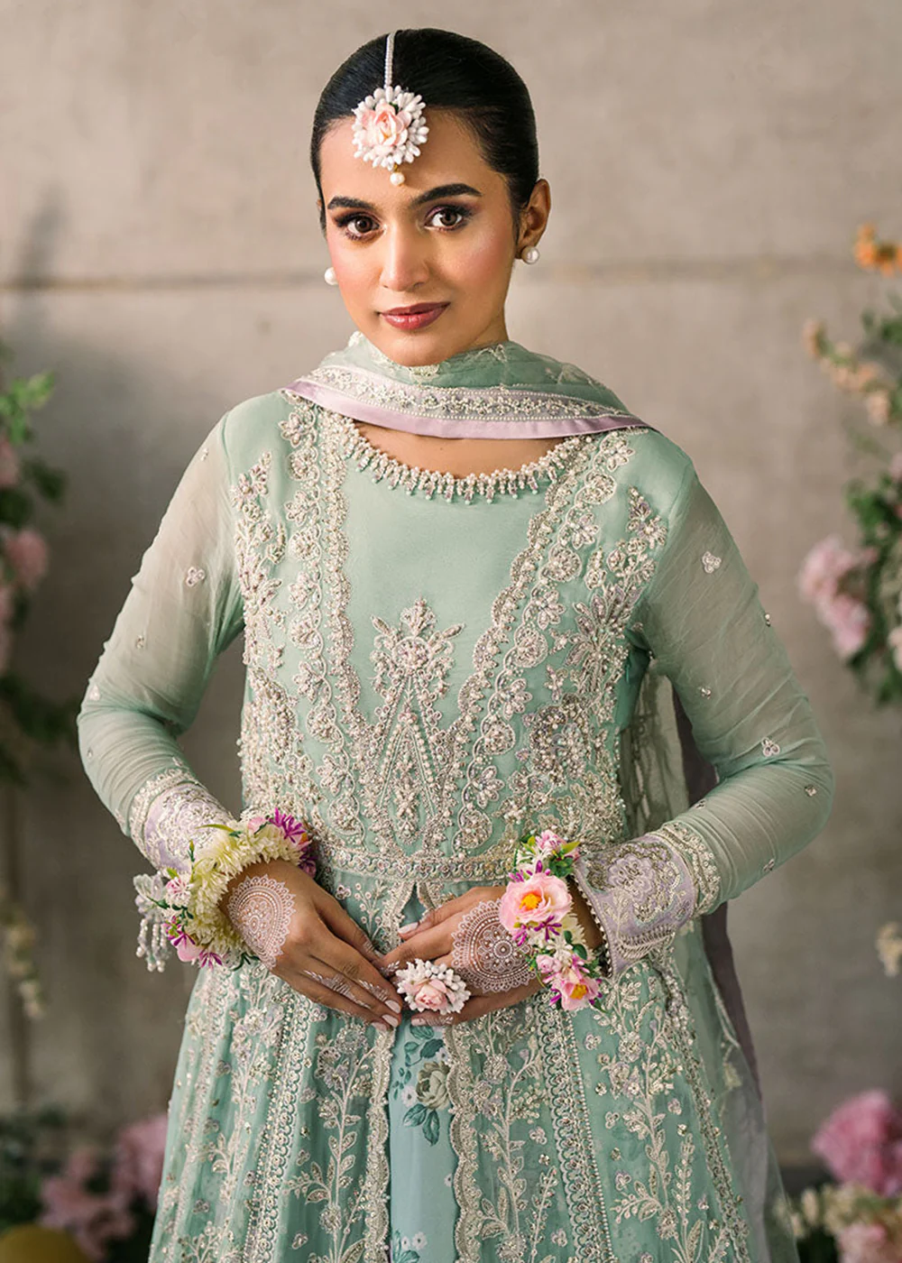 Mastani Evening Luxury Chiffon '24 by Mushq | Faiza - Image 2