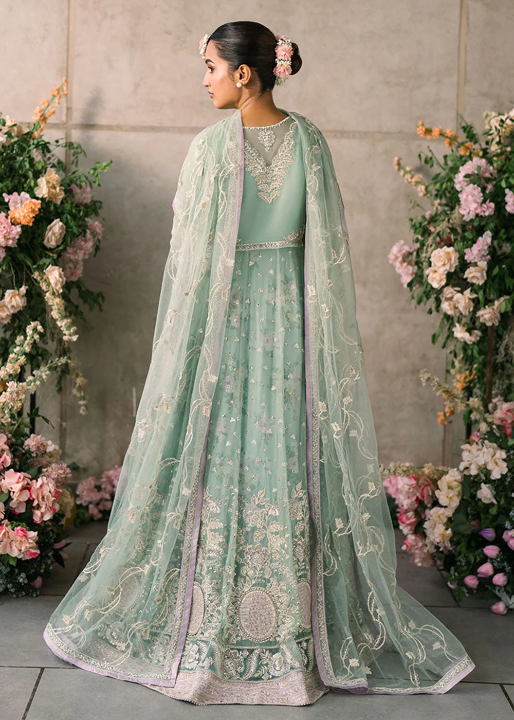 Mastani Evening Luxury Chiffon '24 by Mushq | Faiza - Image 3