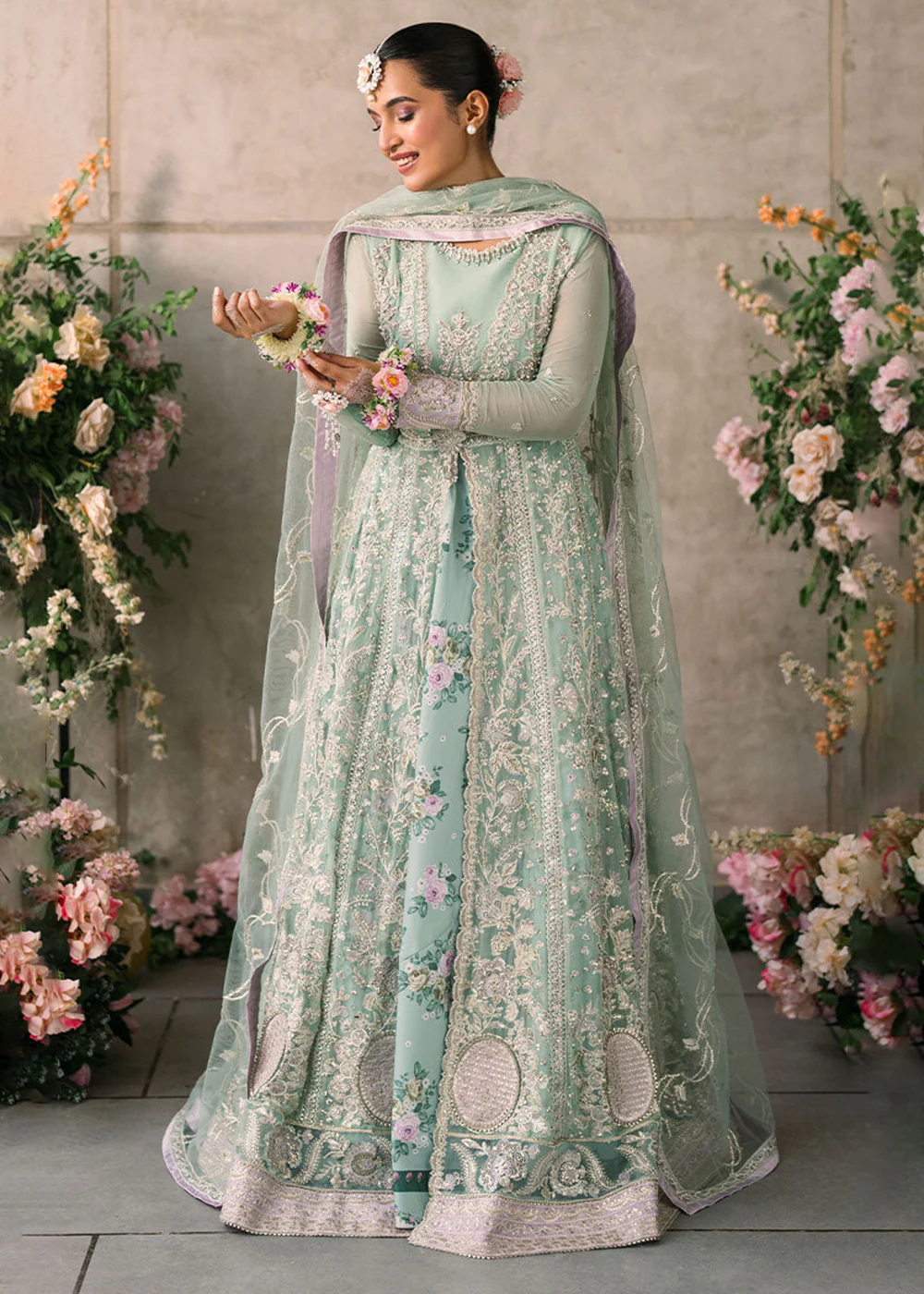 Mastani Evening Luxury Chiffon '24 by Mushq | Faiza - Image 5