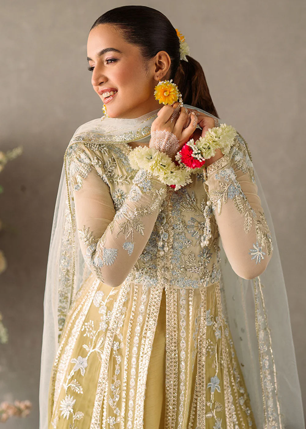 Mastani Evening Luxury Chiffon '24 by Mushq | Hira - Image 4