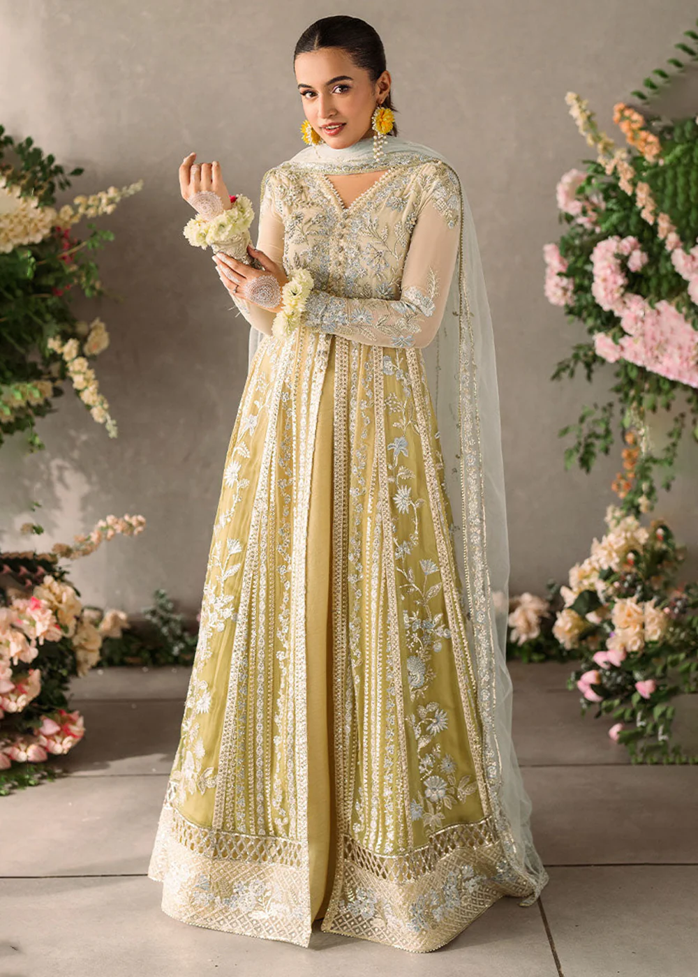 Mastani Evening Luxury Chiffon '24 by Mushq | Hira - Image 5