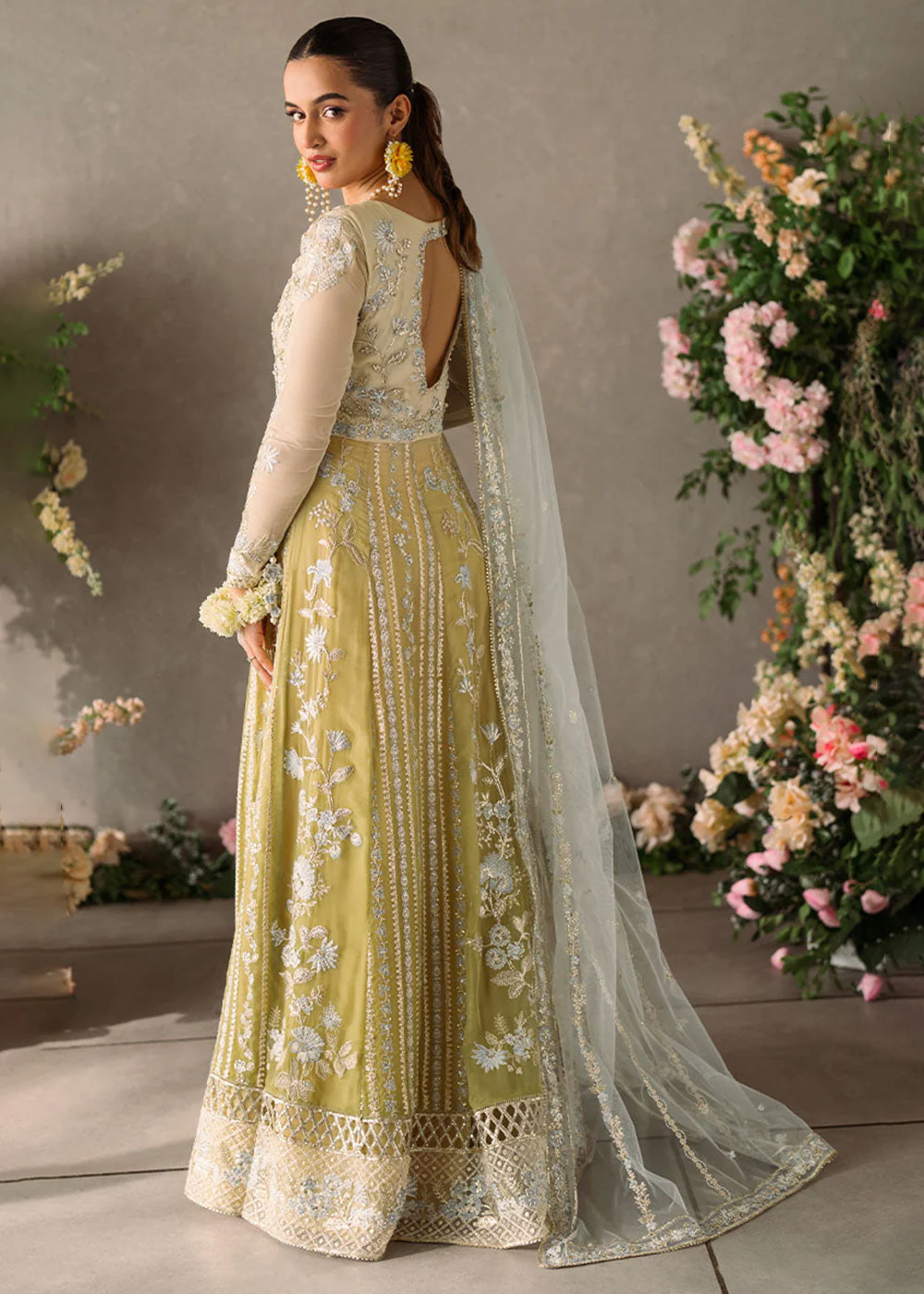 Mastani Evening Luxury Chiffon '24 by Mushq | Hira - Image 7