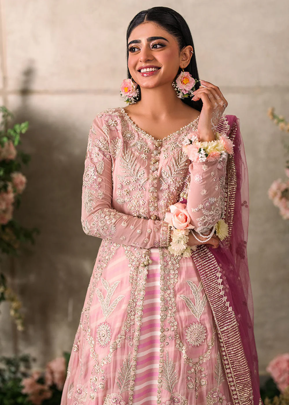 Mastani Evening Luxury Chiffon '24 by Mushq | Maisha - Image 4