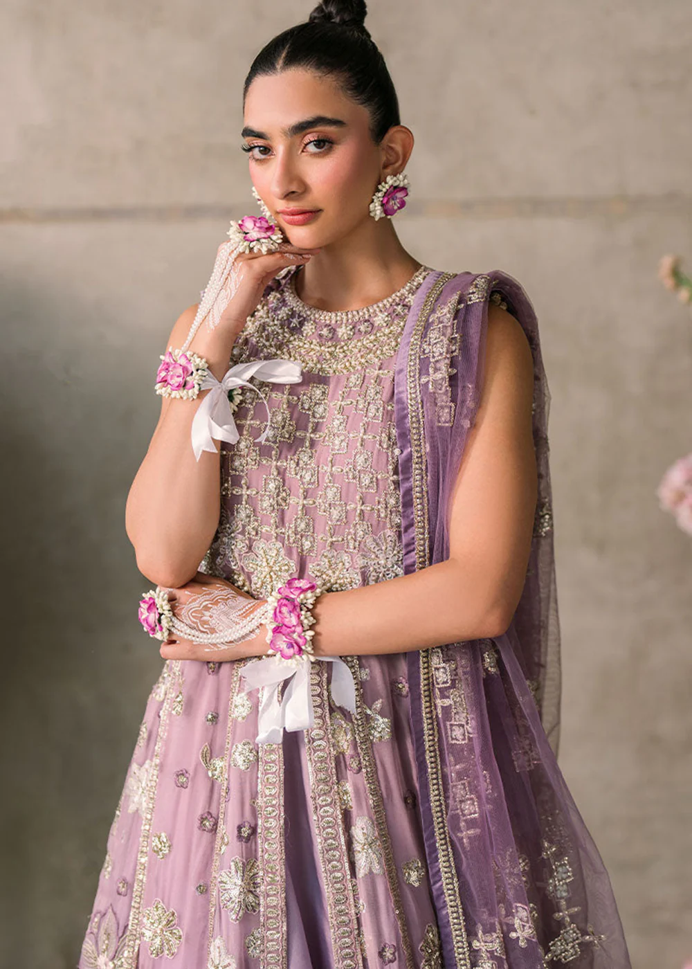 Mastani Evening Luxury Chiffon '24 by Mushq | Sana - Image 2