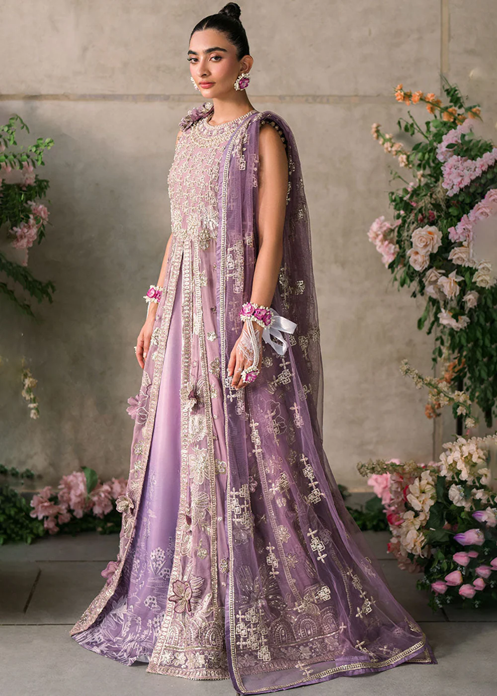 Mastani Evening Luxury Chiffon '24 by Mushq | Sana - Image 6
