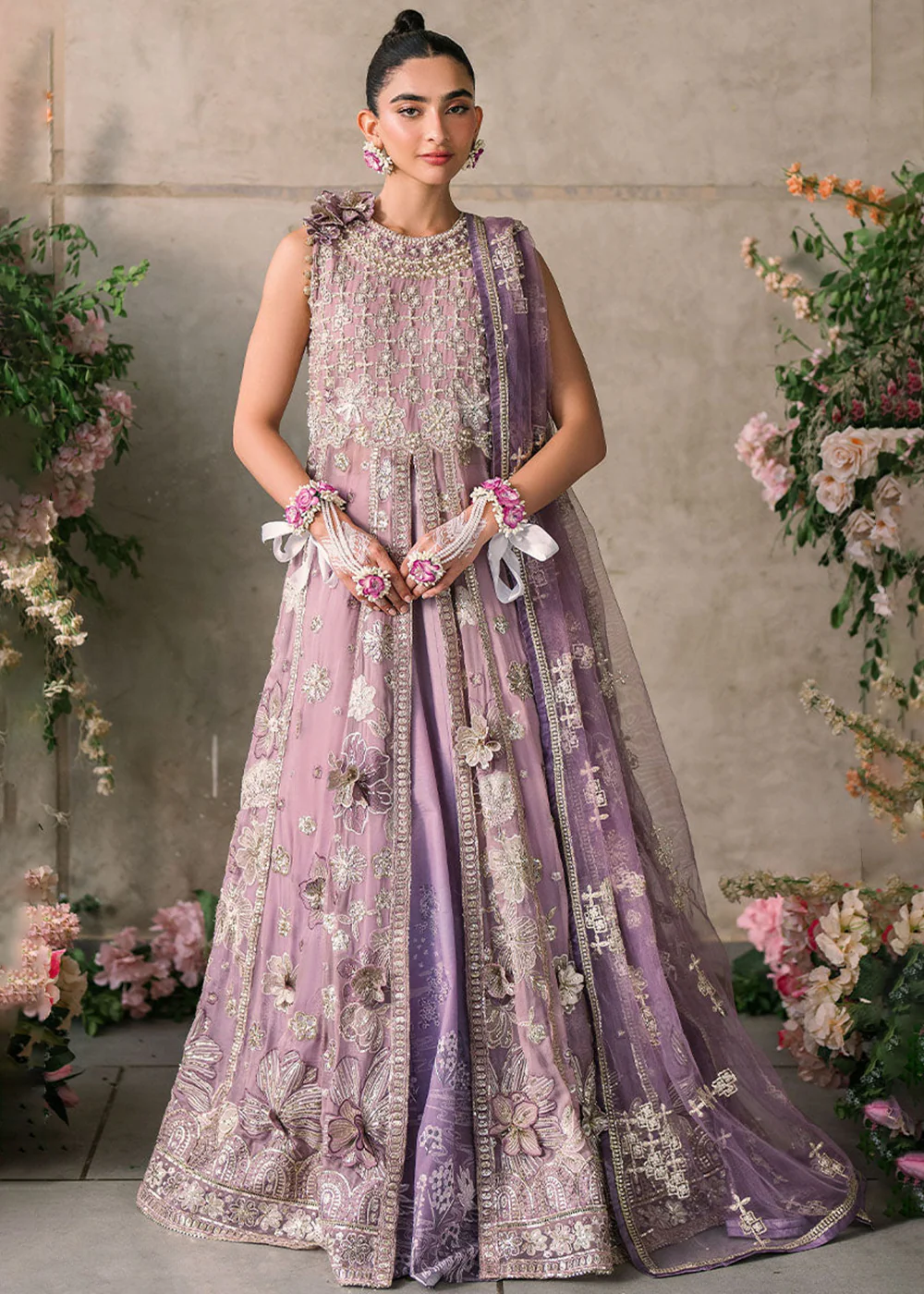 Mastani Evening Luxury Chiffon '24 by Mushq | Sana - Image 7