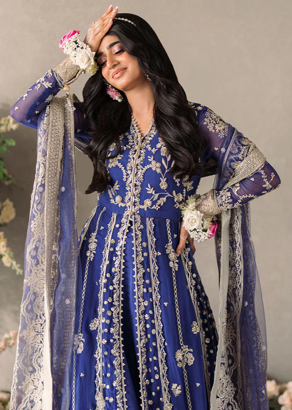 Mastani Evening Luxury Chiffon '24 by Mushq | Sehar - Image 6