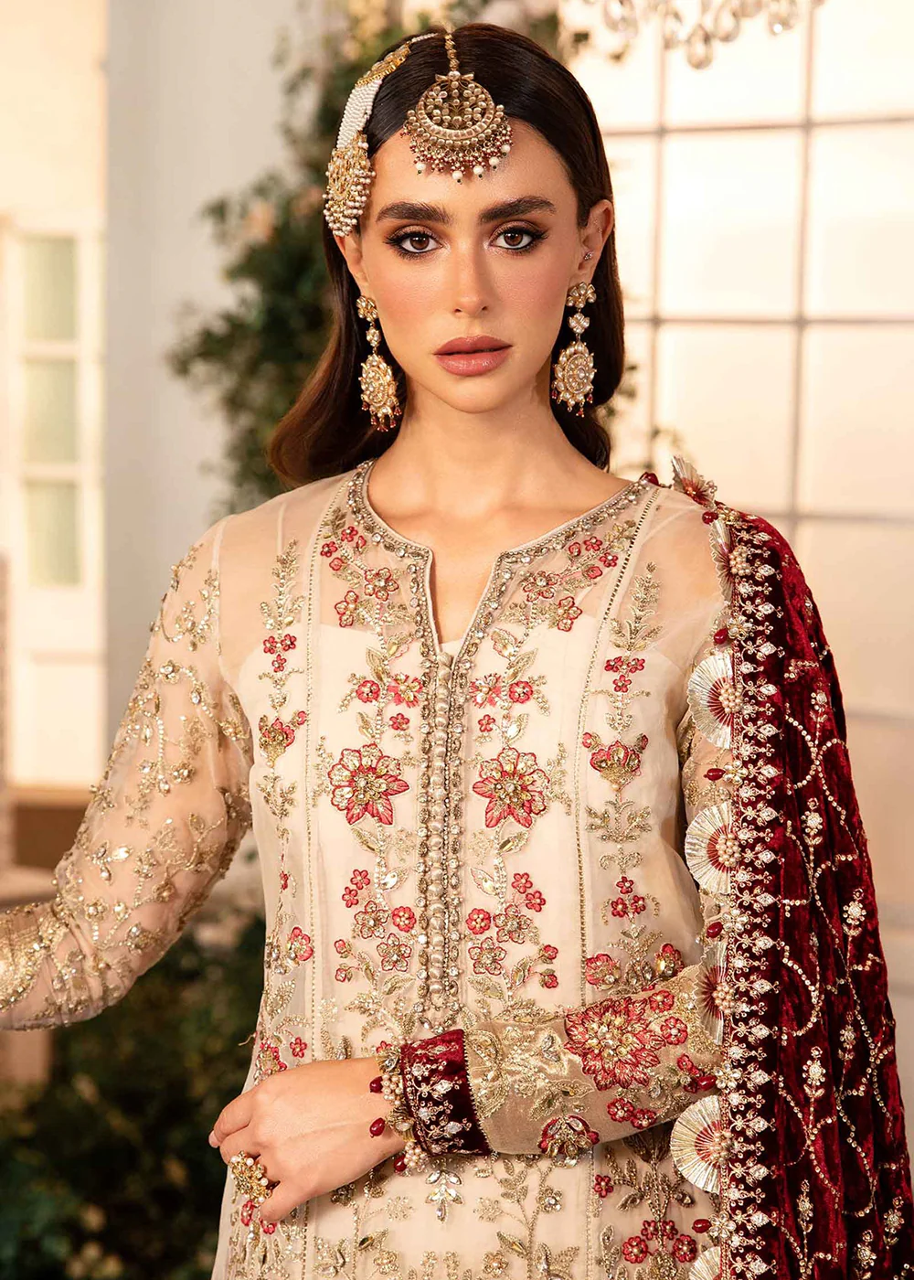 Mbroidered Wedding Formals Edit '24 by Maria B | BD-2905 - Image 2