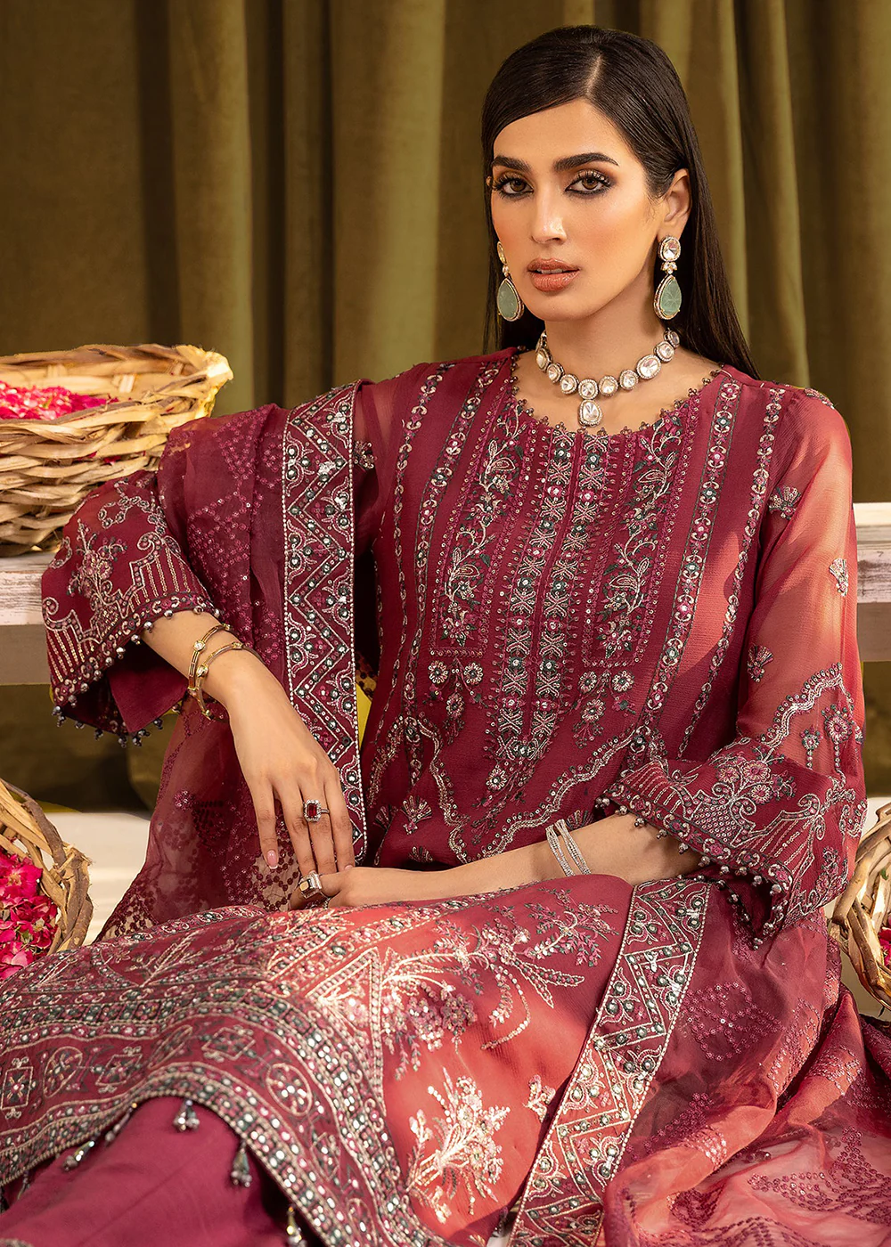 Mehfil E Uroos Luxury Formals 23 by Alizeh | V16D04 - Famya - Image 8