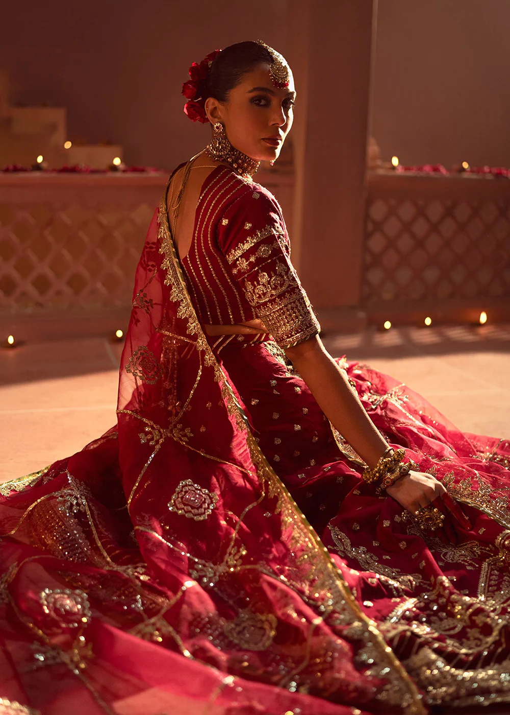 Mushk - The Silk Edit '24 by AJR Couture | Devdas - Image 11