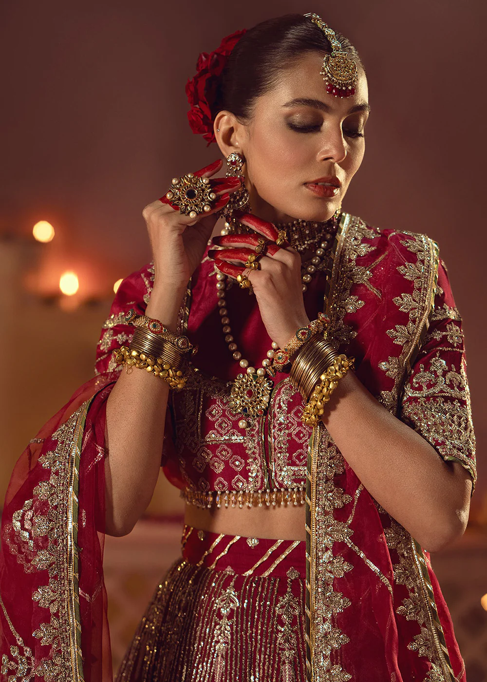 Mushk - The Silk Edit '24 by AJR Couture | Devdas - Image 6