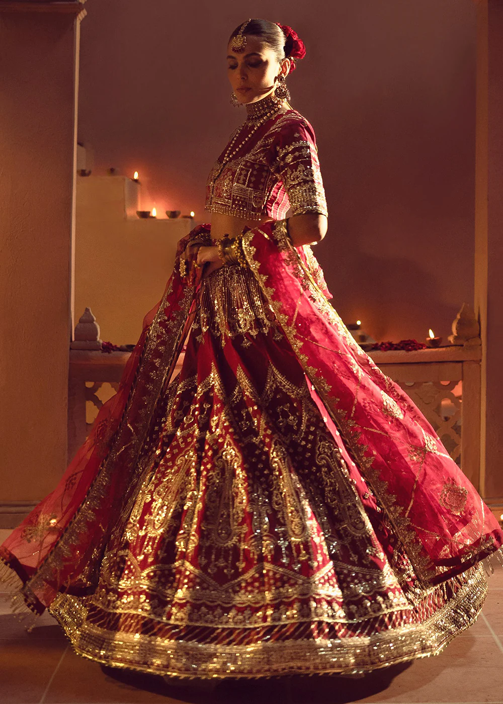 Mushk - The Silk Edit '24 by AJR Couture | Devdas - Image 7