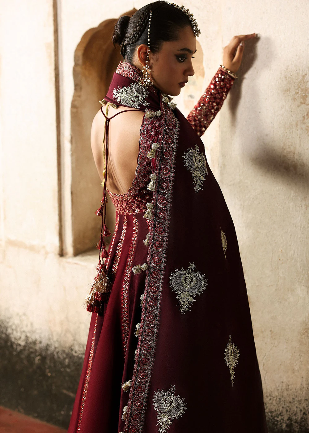Mussarat Wedding Formals by Hussain Rehar | Gulnar - Image 3