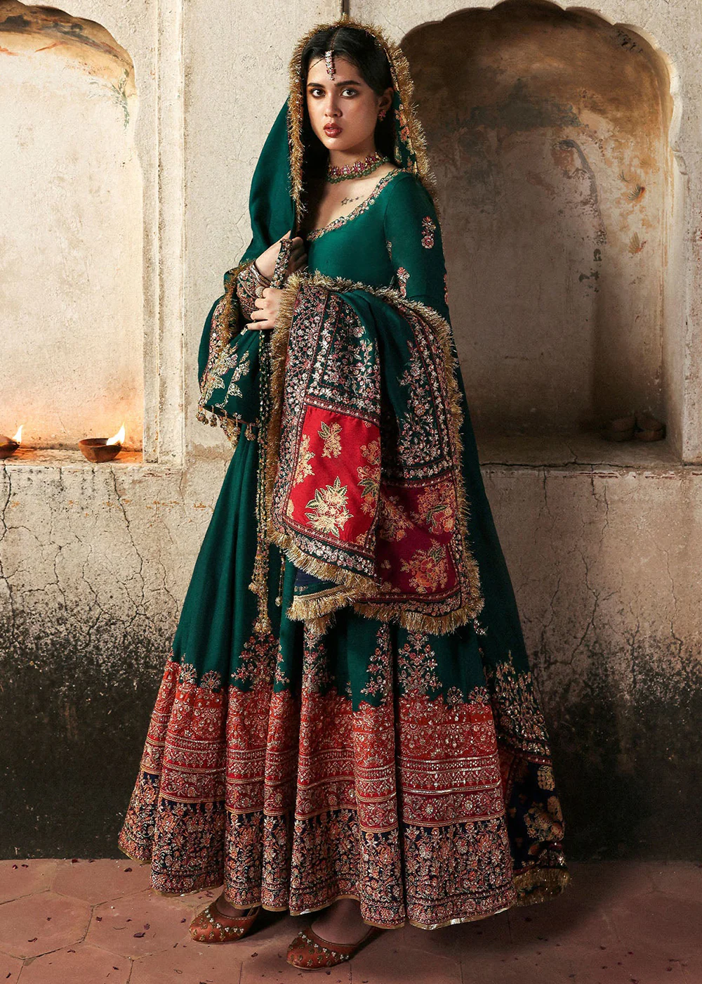 Mussarat Wedding Formals by Hussain Rehar | Meherunissa - Image 4