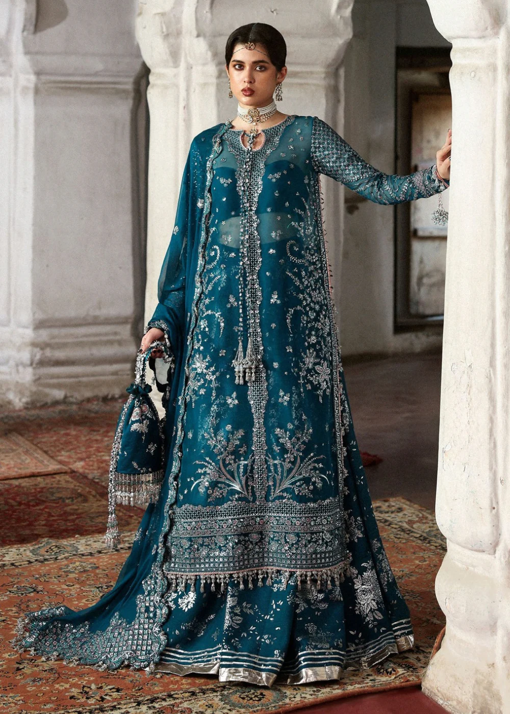 Mussarat Wedding Formals by Hussain Rehar | Zebunisa - Image 7