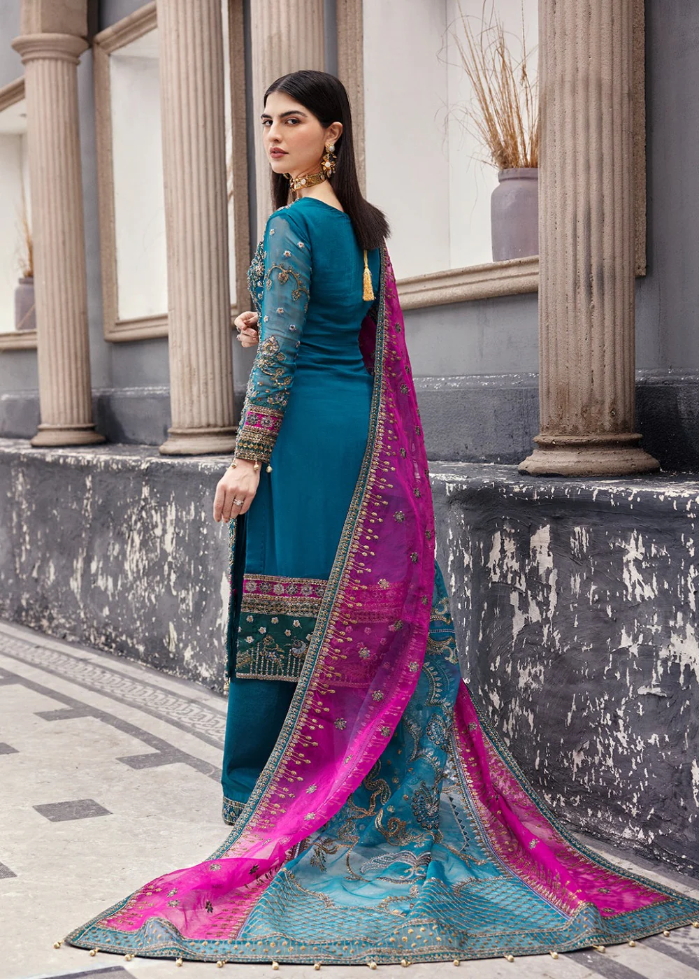 Nawabzadi Wedding Formals 2023 by Emaan Adeel - NW-05 - Image 3