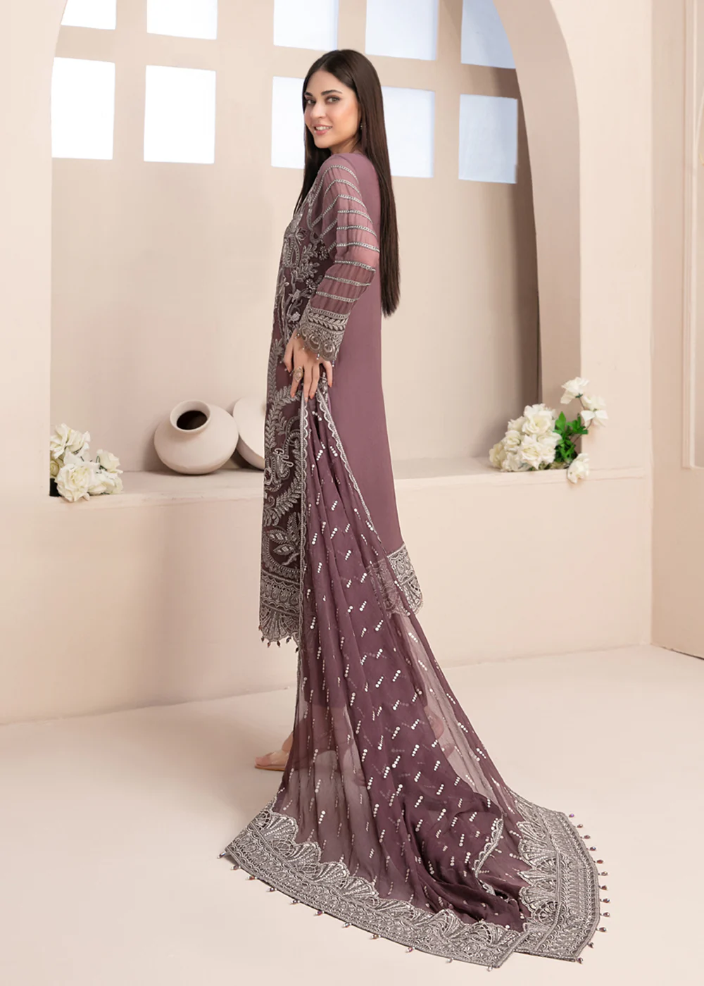 Nayara Formal Wear 2023 by Tawakkal Fabrics - D-8679 - Image 2