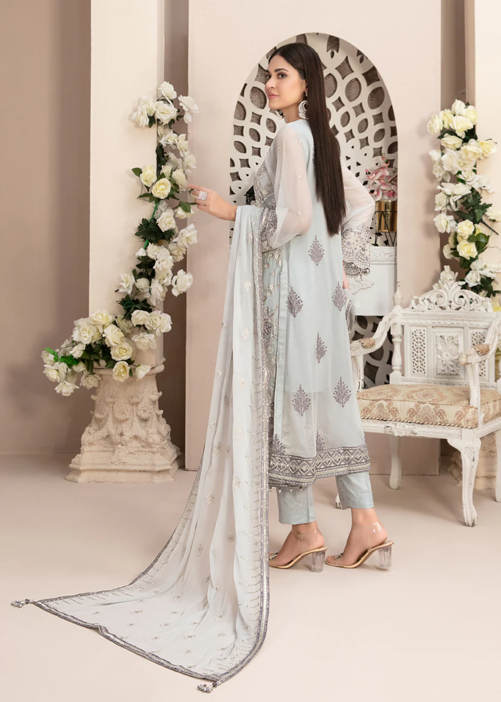 Nayara Formal Wear 2023 by Tawakkal Fabrics - D-8680 - Image 3