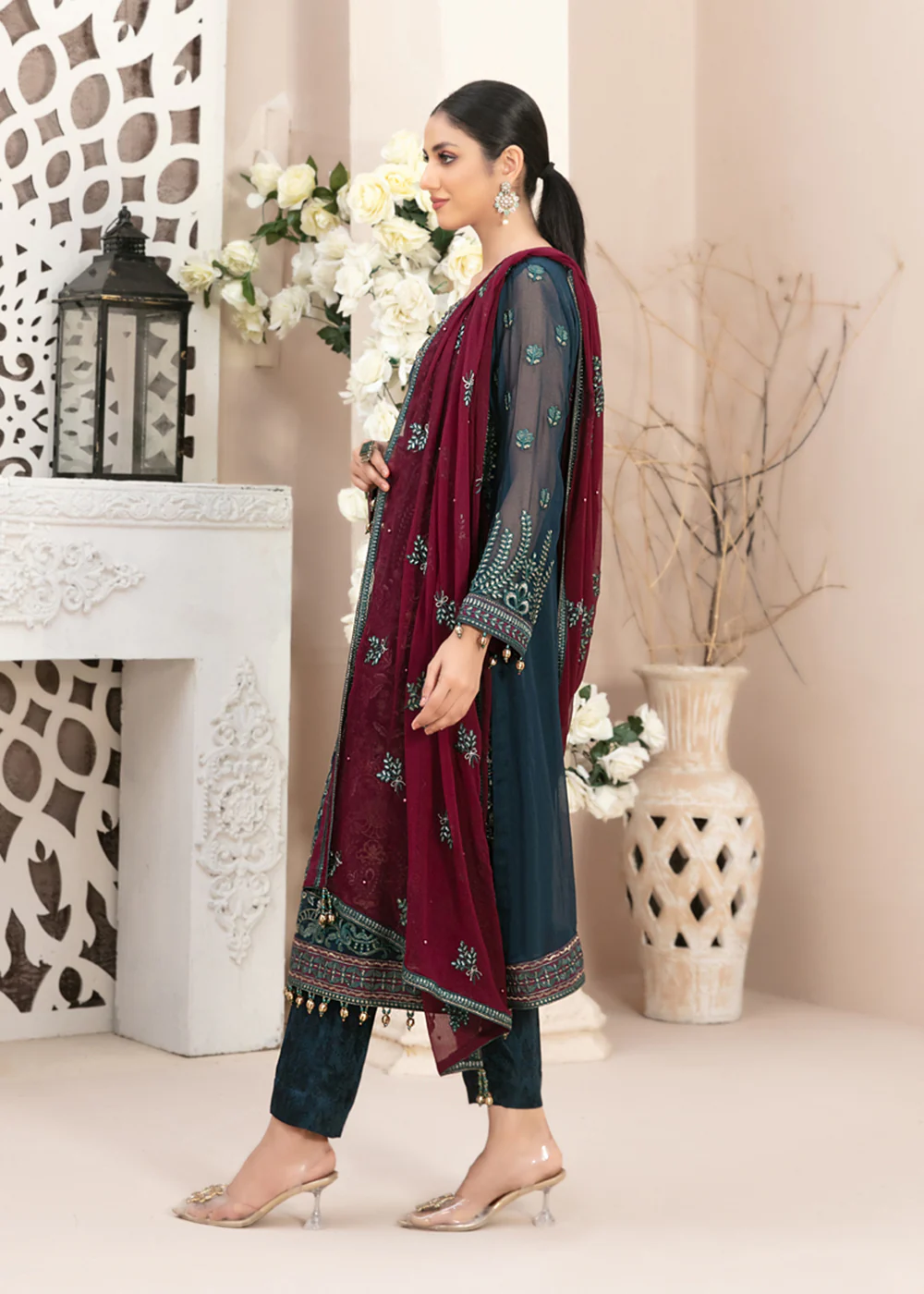 Nayara Formal Wear 2023 by Tawakkal Fabrics - D-8681 - Image 3
