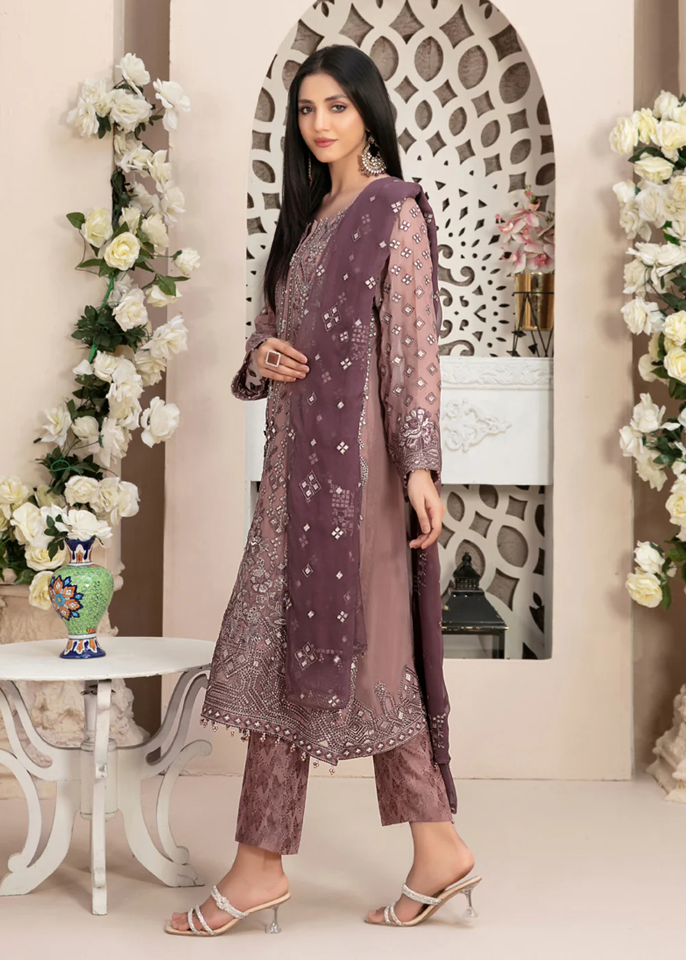 Nayara Formal Wear 2023 by Tawakkal Fabrics - D-8683 - Image 3