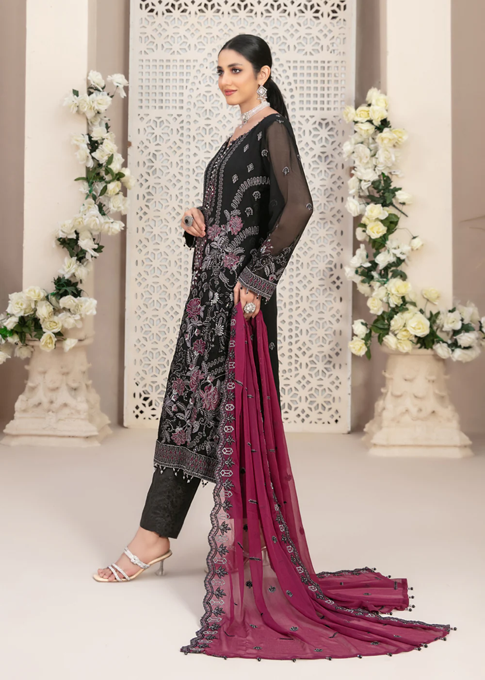 Nayara Formal Wear 2023 by Tawakkal Fabrics - D-8684 - Image 2